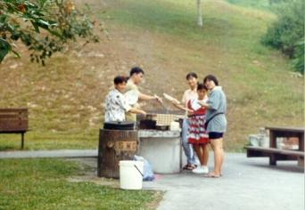 BBQ at Aup Garden