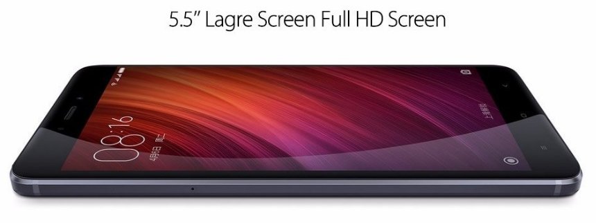 Redmi Note 4 gives 5.5 inch screen display